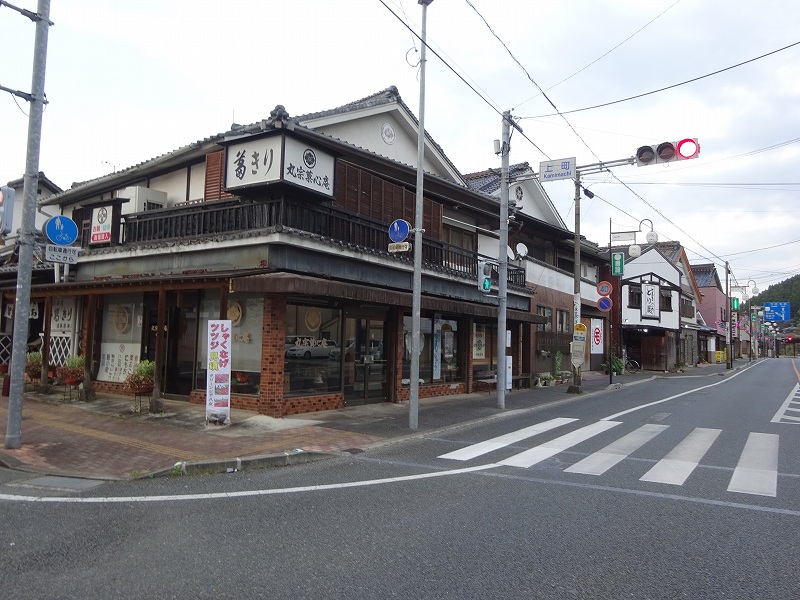 黒木地区の街並み