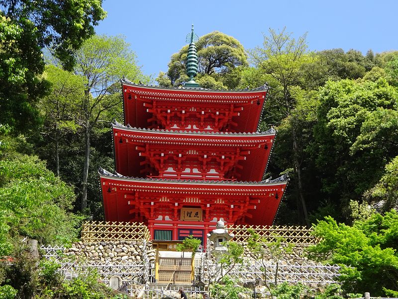 岐阜公園三重塔