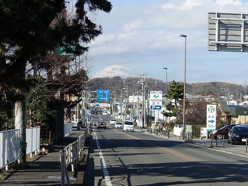 大磯町　国道１号線