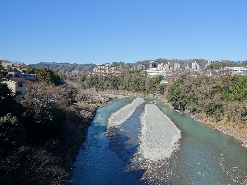 青梅市　調布橋