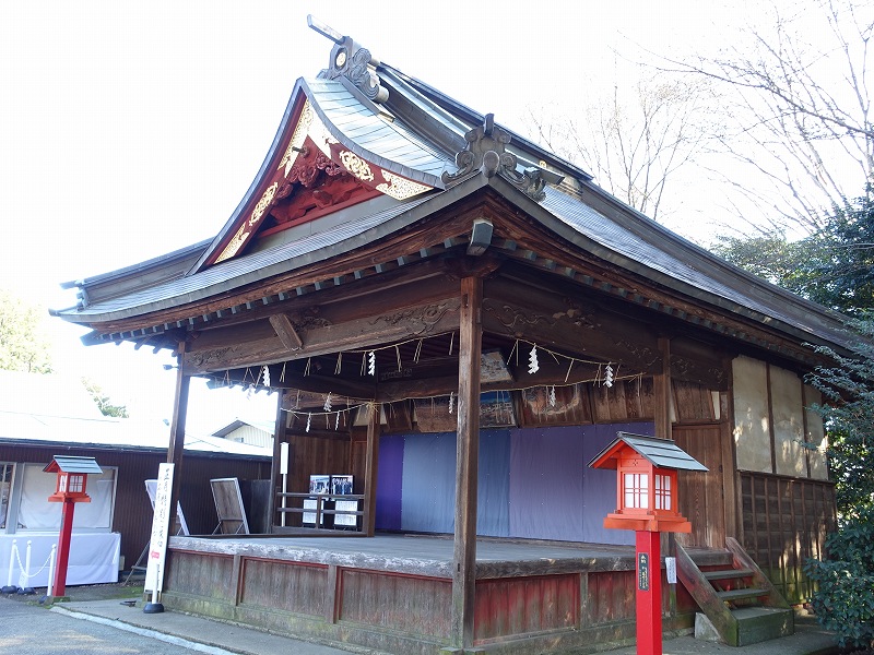 鷲宮神社　神楽殿