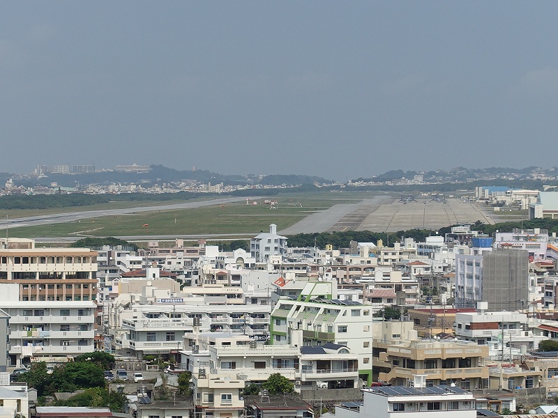 嘉数高台公園　普天間基地