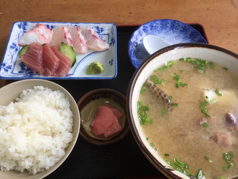 みなと食堂　魚汁定食