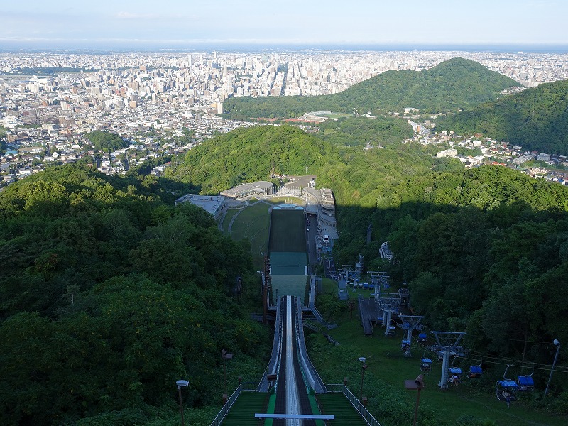 大倉山ジャンプ競技場展望台