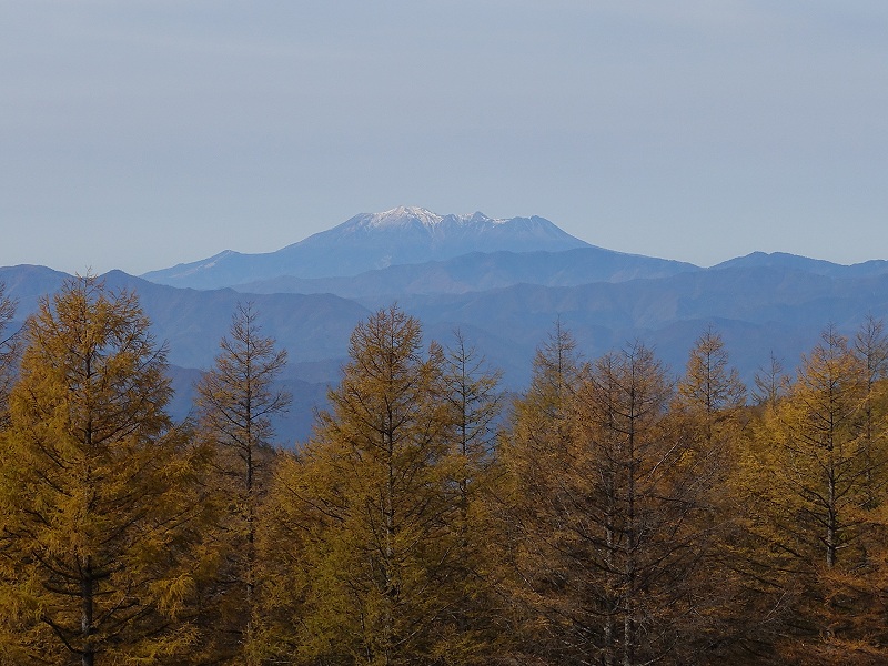 霧ヶ峰富士見台　御嶽山