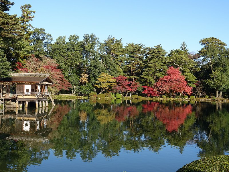 兼六園　霞ヶ池