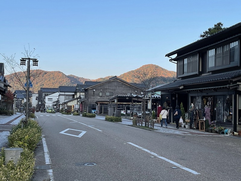 山中温泉　街道