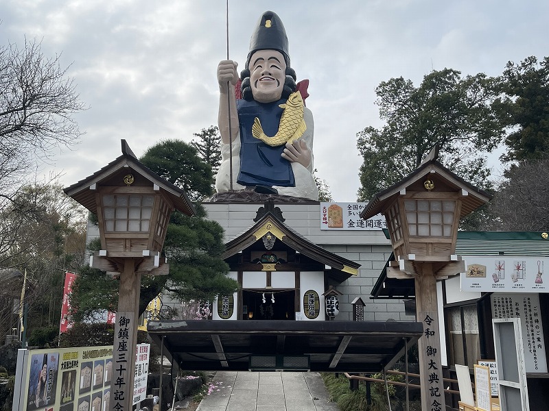 大前神社　えびす像