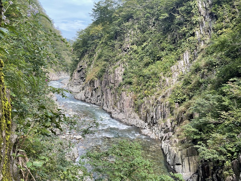 清津峡渓谷トンネル　第一見晴所