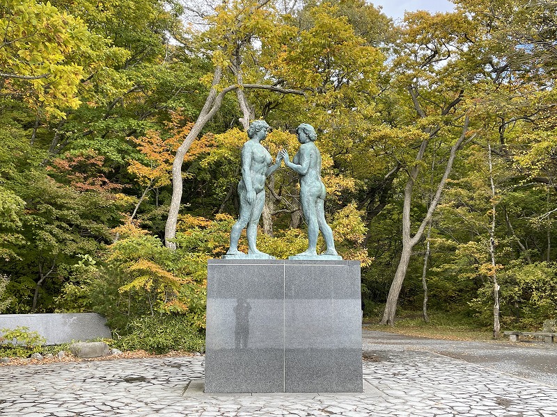 十和田湖 乙女の像