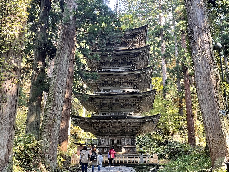 羽黒山五重塔