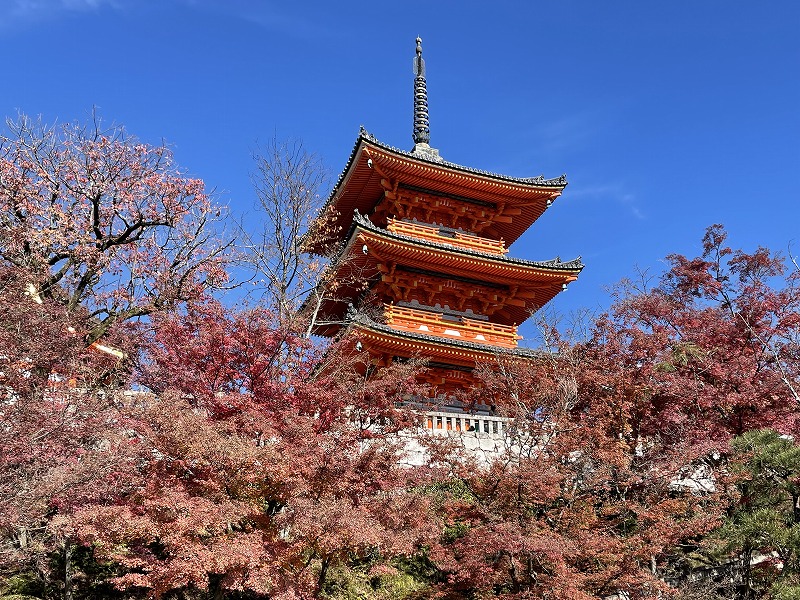 清水寺　三重塔