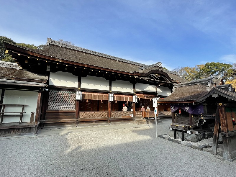 下鴨神社　幣殿