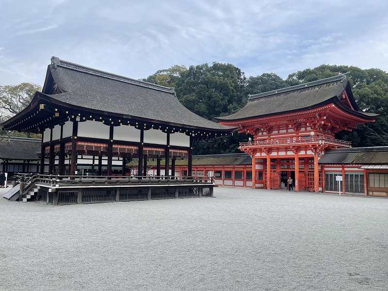 舞殿　下鴨神社