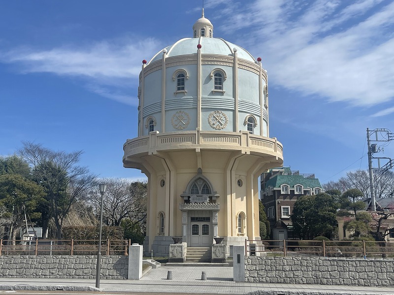 水戸市水道低区配水塔