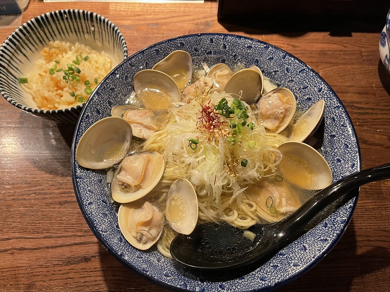 四代目ひのでや蓮田本店 はまぐりラーメン