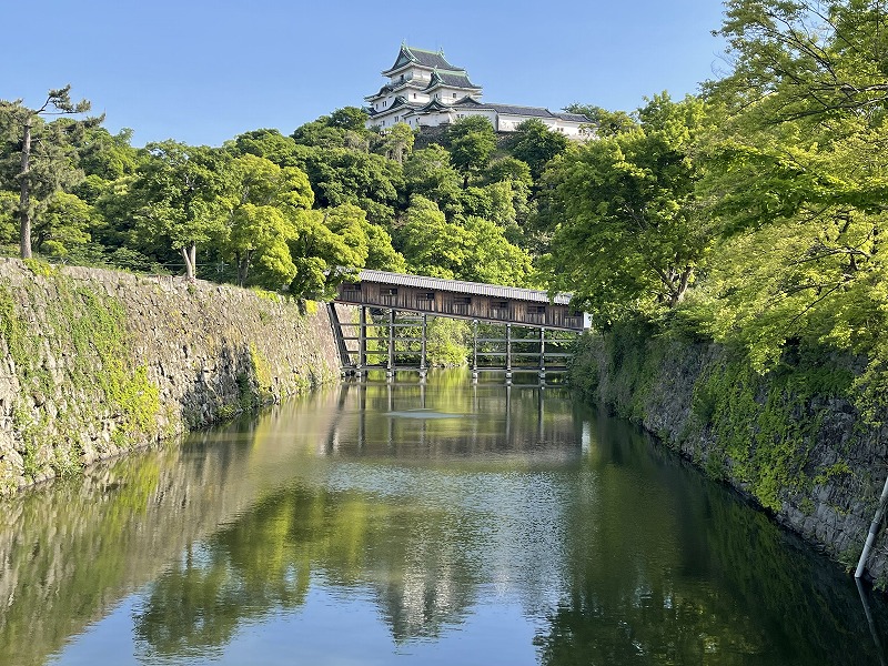 和歌山城　御橋廊下