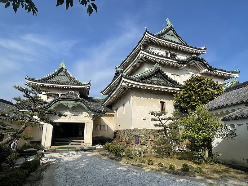 和歌山城　連立式天守