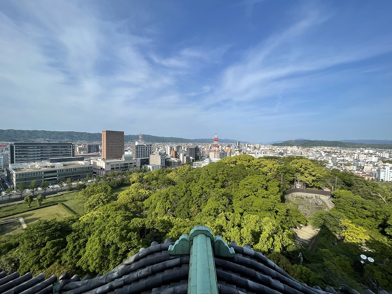 和歌山城天守閣展望台