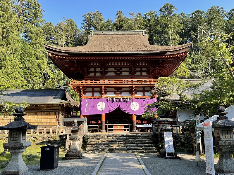 丹生都比売神社　楼門