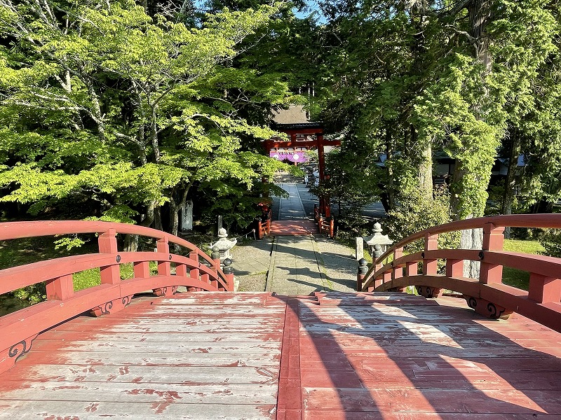 丹生都比売神社　輪橋