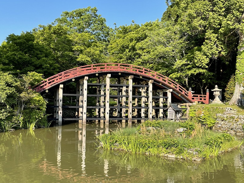 丹生都比売神社　輪橋