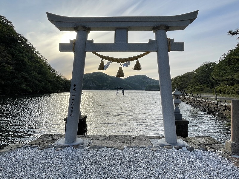 和多都美神社 鳥居
