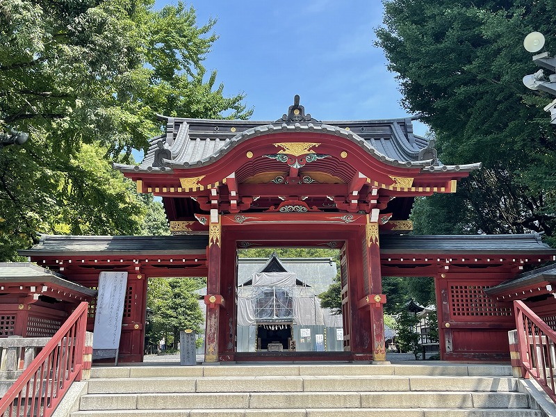 秩父神社　神門