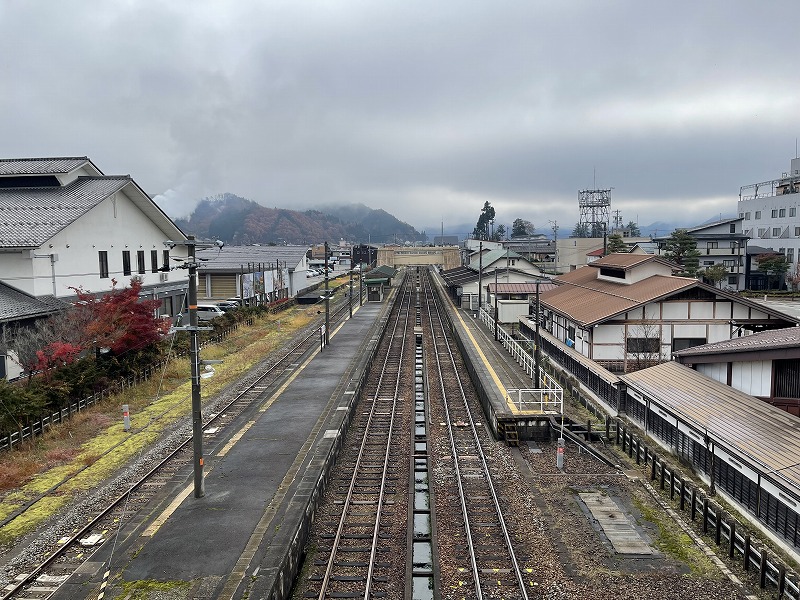 飛騨古川駅　跨線橋