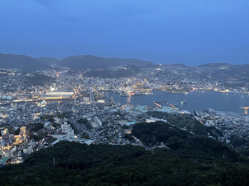 稲佐山山頂展望台 夜景