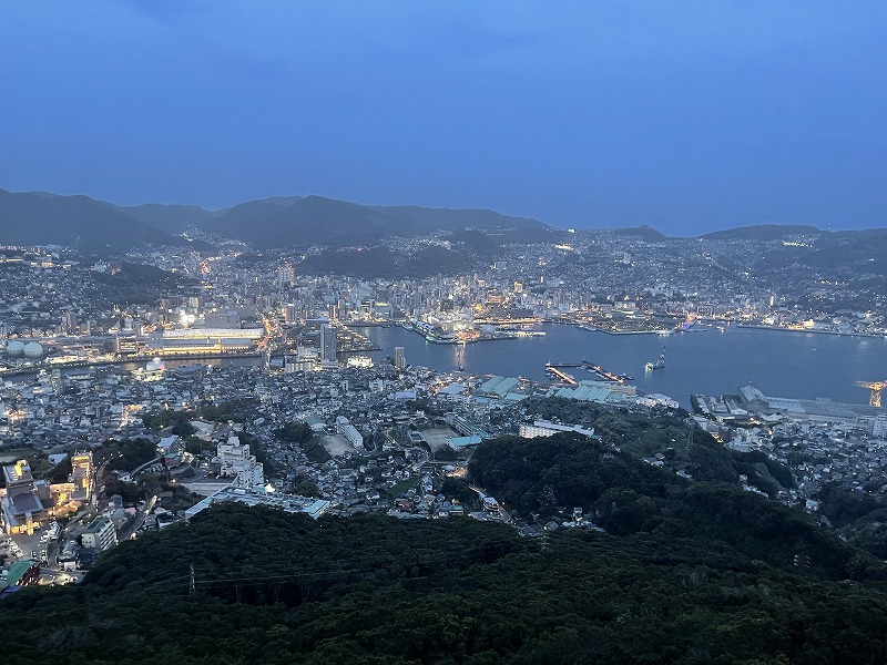 稲佐山山頂展望台　夜景