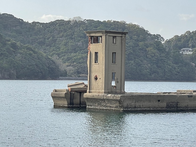 魚雷発射場跡