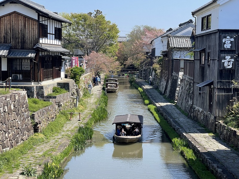 八幡堀めぐり