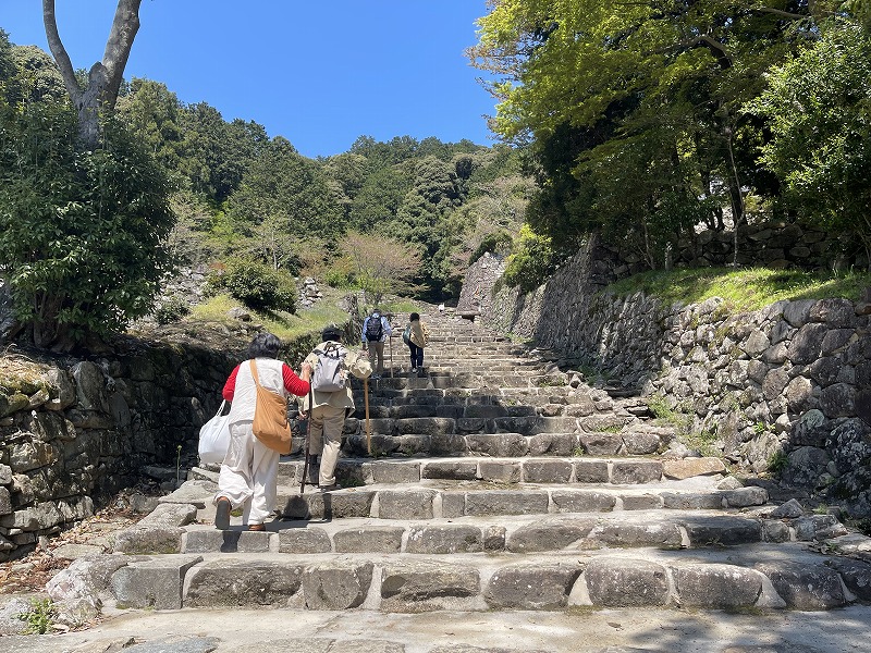 安土城大手道