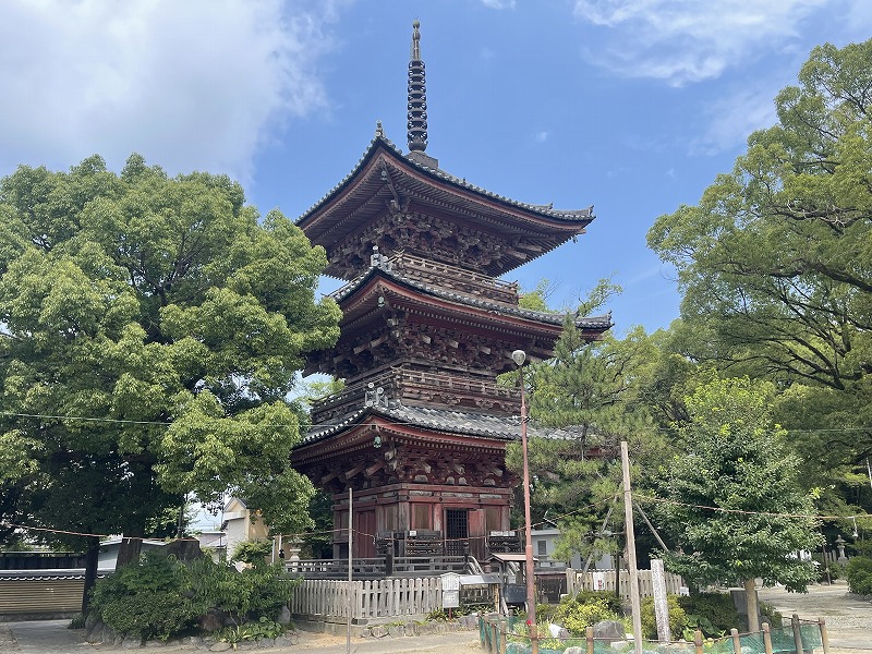 甚目寺　三重塔