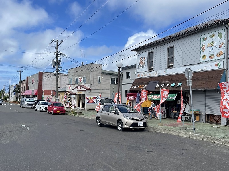 根室駅前