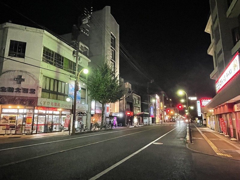 湯田温泉街