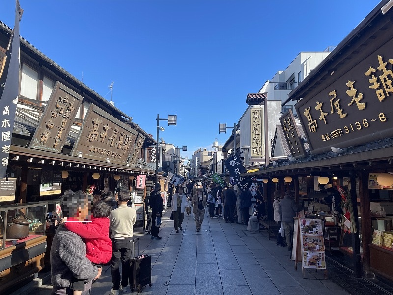 帝釈天参道