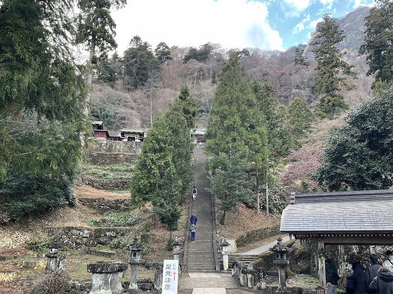 妙義神社石段