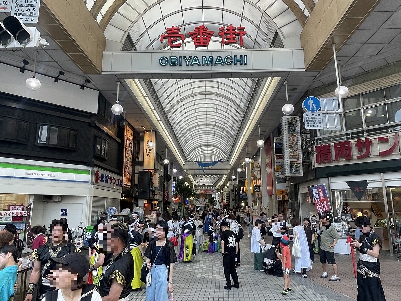 帯屋町一丁目商店街