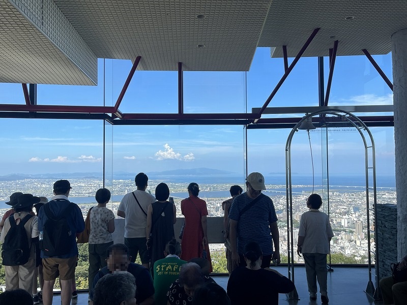 ロープウェイ山頂駅