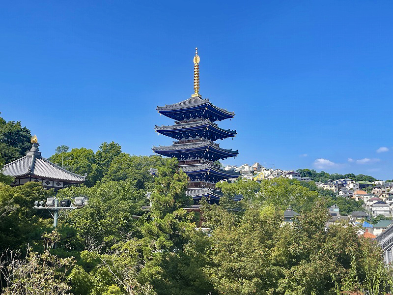 中山寺 五重塔