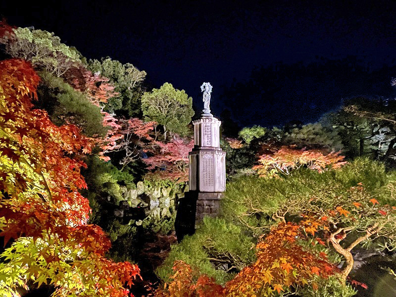 知恩院 補陀落池