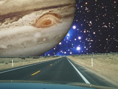 合成された宇宙の画像