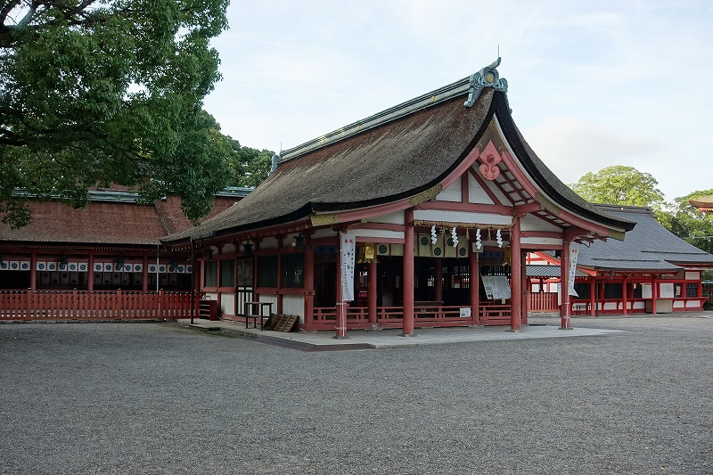 津島神社　拝殿