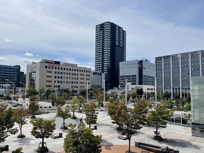 新潟駅南口駅前広場