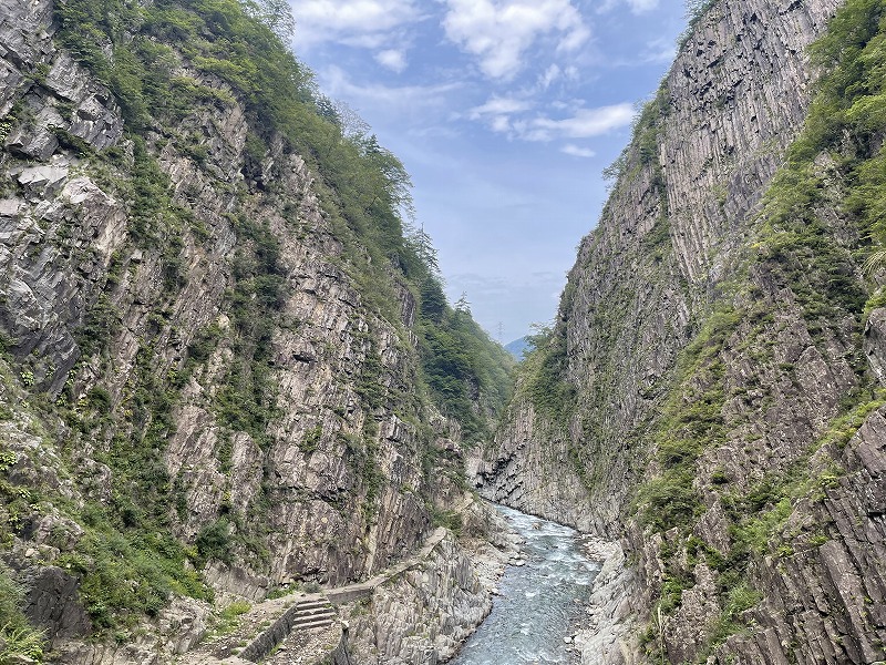 清津峡渓谷トンネル　パノラマステーション