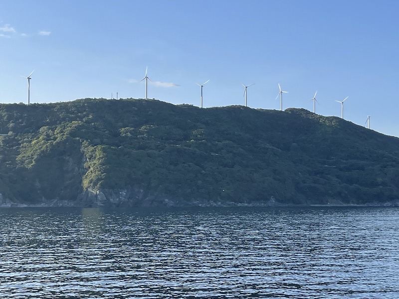 佐田岬半島　風力発電