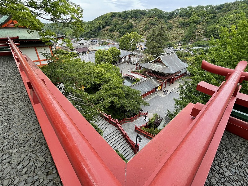 祐徳稲荷神社　本殿　展望