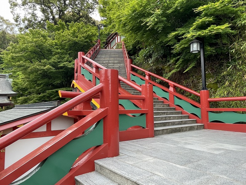 祐徳稲荷神社　石段